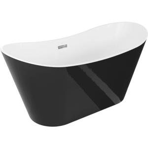 Vaňa Mexen Montana čiernobiela 150x75 cm vyobraziť