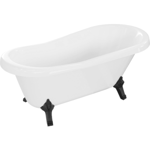 Vaňa MEXEN RETRO BLACK 150 x 73 vyobraziť