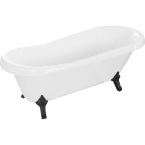 Vaňa MEXEN RETRO BLACK 170 x 75 vyobraziť