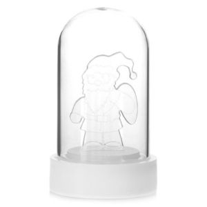 Vánoční dekorace ILUM Santa bílá vyobraziť