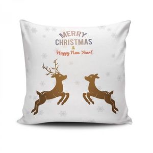 Vánoční dekorační polštář JIVE II 43x43 cm bílý vyobraziť