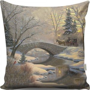 Vánoční dekorační polštář TUNES V 43x43 cm šedý vyobraziť