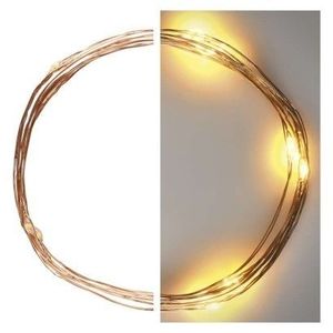 Vánoční LED řetěz Nanos vnitřní s časovačem 1, 9 m teplá bílá vyobraziť