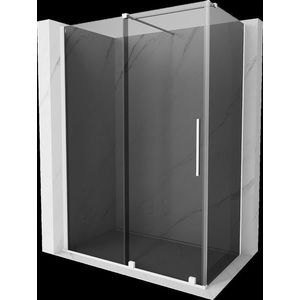 MEXEN/S - Velár sprchovací kút, posuvné dvere 150 x 80, grafit, biela 871-150-080-41-20 vyobraziť