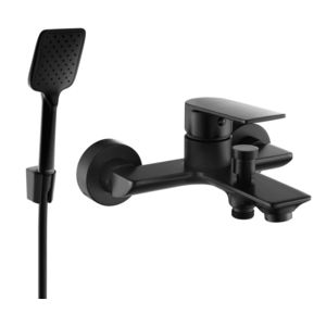 Vaňová batéria so sprchou MEXEN ALEXA II čierna vyobraziť