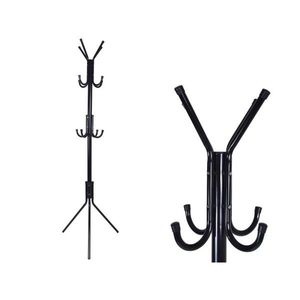 Vešiak na oblečenie Pablo – čierny vyobraziť