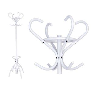 Vešiak na odevy Livio - biely vyobraziť