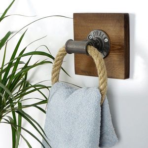 Vešiak na uteráky Boru orech/čierna vyobraziť