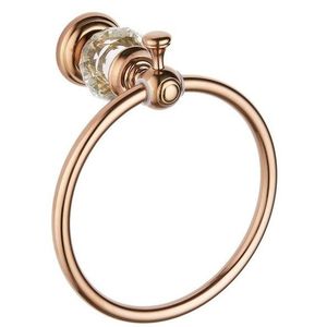 Vešiak na uteráky kruhový MEXEN ESTELA ružová zlatá vyobraziť