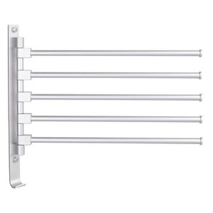 Vešiak na uteráky TYROS strieborný vyobraziť