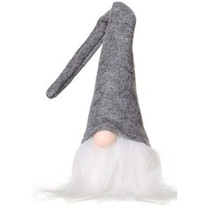 Vianočný LED škriatok Redulo 40 cm sivý vyobraziť