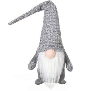 Vianočný škriatok ELF 069 - 50 cm šedý vyobraziť