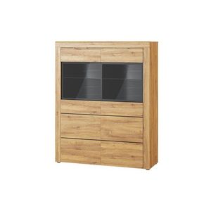 Vitrína Kama II 15 119 cm dub Camargue vyobraziť