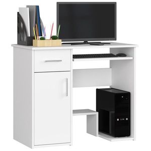 Volně stojící psací stůl Jay 90 cm bílý vyobraziť