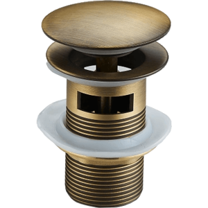 Výpusť click-clack s prepadom MEXEN antique vyobraziť