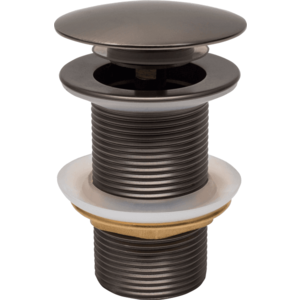 Výpust pre umývadlá bez prepadu MEXEN DARJA klik-klak grafit vyobraziť