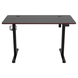 Výškově nastavitelný elektrický herní stůl SHADOW GAMER 2.0 LED RGB 120 cm černý vyobraziť