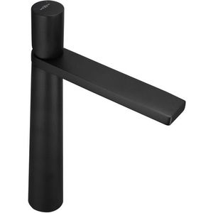 Vysoká umývadlová batéria MEXEN NOX čierna vyobraziť