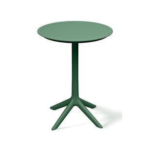 Vysoký zahradní stůl Rimos 57 cm tmavě zelený vyobraziť