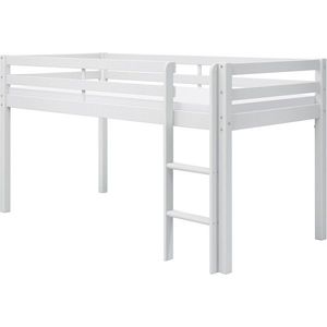 Vyvýšená postel ACTIMA 90x200 cm bílá vyobraziť