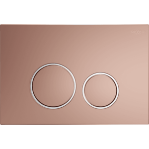 WC tlačidlo MEXEN FENIX ružová zlatá vyobraziť