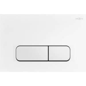 WC tlačidlo pre splachovaciu nádržku MEXEN FENIX 02 biele vyobraziť