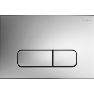 WC tlačidlo pre splachovaciu nádržku MEXEN FENIX 02 chróm vyobraziť