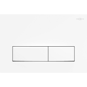 WC tlačidlo pre splachovaciu nádržku MEXEN FENIX 09 matná biela vyobraziť