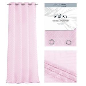 Záclona AmeliaHome Molisa II ružová vyobraziť