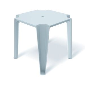 Zahradní jídelní stůl LOTTIES 77, 5x77, 5x76, 5 světle šedý vyobraziť