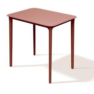Zahradní jídelní stůl RIMOS 77, 5x57, 5x74, 5 cm červený vyobraziť