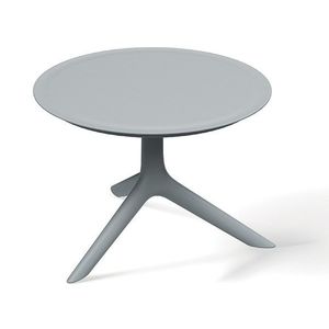 Zahradní nízký kulatý stolek RIMOS 59, 3x57x40, 5 cm šedý vyobraziť