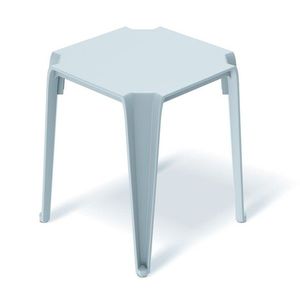 Zahradní odkládací stolek LOTTIES 39, 6x39, 6x46, 5 cm světle šedý vyobraziť