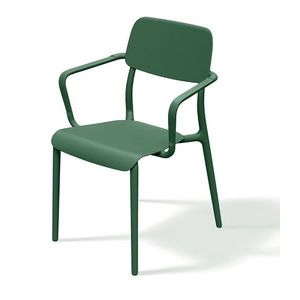 Zahradní židle Rimos 57 cm s područkami zelená vyobraziť