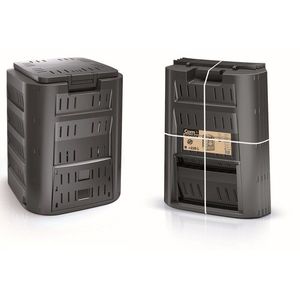 Záhradný kompostér ECOGREEN 320L čierny vyobraziť