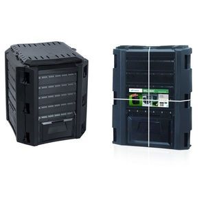 Záhradný kompostér Ecolog 380L čierny vyobraziť