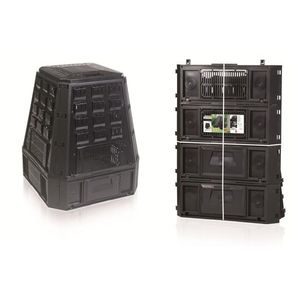 Záhradný kompostér EVOGREE 630L čierny vyobraziť