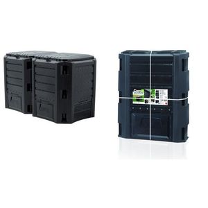 Záhradný kompostér Greenland 800L čierny vyobraziť