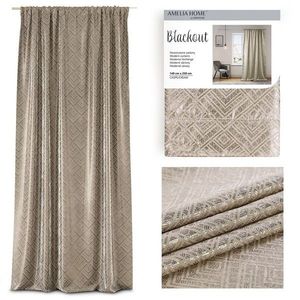 Záves AmeliaHome CASPE PLEAT krémový vyobraziť