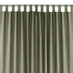 Závěs Homede Milana s oky olivový vyobraziť