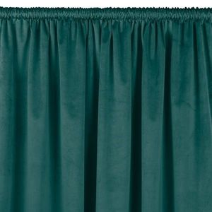 Závěs Homede Vila s klasickým tunelem tmavě zelený vyobraziť