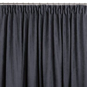 Závěs MILANA klasická transparentní dračí páska 5 cm grafitový vyobraziť