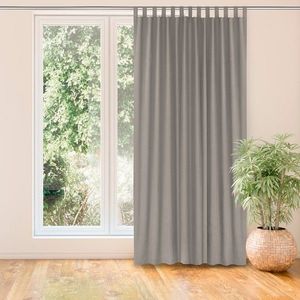 Závěs MILANA klasické záložky 10 cm cappuccino vyobraziť