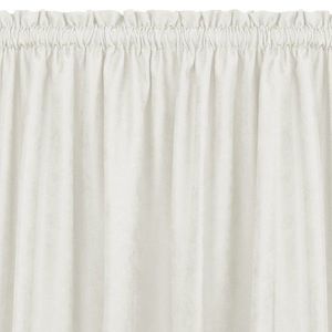 Závěs MILANA klasický tunel 5 cm s třásněmi krémový vyobraziť