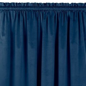 Závěs Vila s tunelem a nařasením indigo vyobraziť