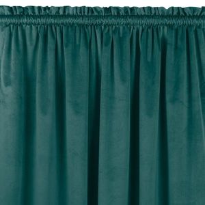 Závěs Vila s tunelem a nařasením tmavě zelený vyobraziť