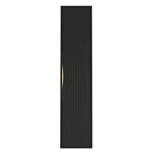 Závěsná koupelnová skříňka Avila 38 cm černá/zlatá vyobraziť