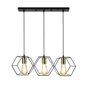 Závesná lampa La Belle XIV čierna/zlatá vyobraziť