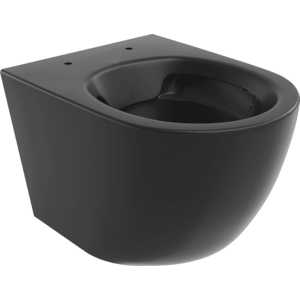 Závesná oválna WC misa MEXEN LENA čierna vyobraziť