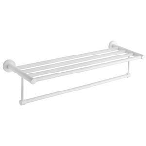 Závesná polica na uteráky MEXEN REMO biela vyobraziť